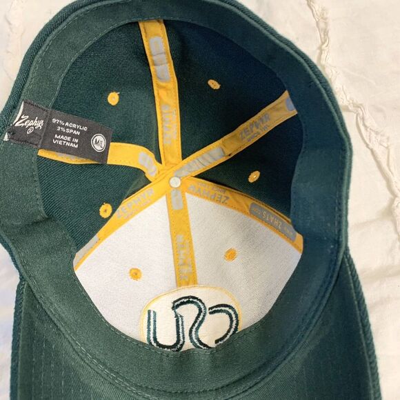 CSU Zephyr Ballcap Hat Green w/ Gold Embroidery M/L Good Condition - Picture 4 of 6